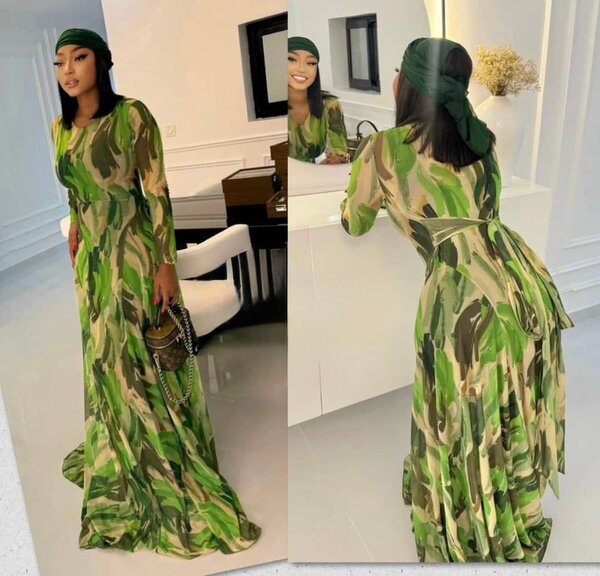 Robe Longue verte