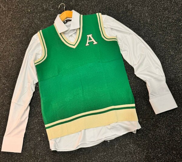 Complet homme chemise +cardigan