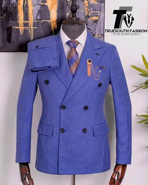 Suit bleu