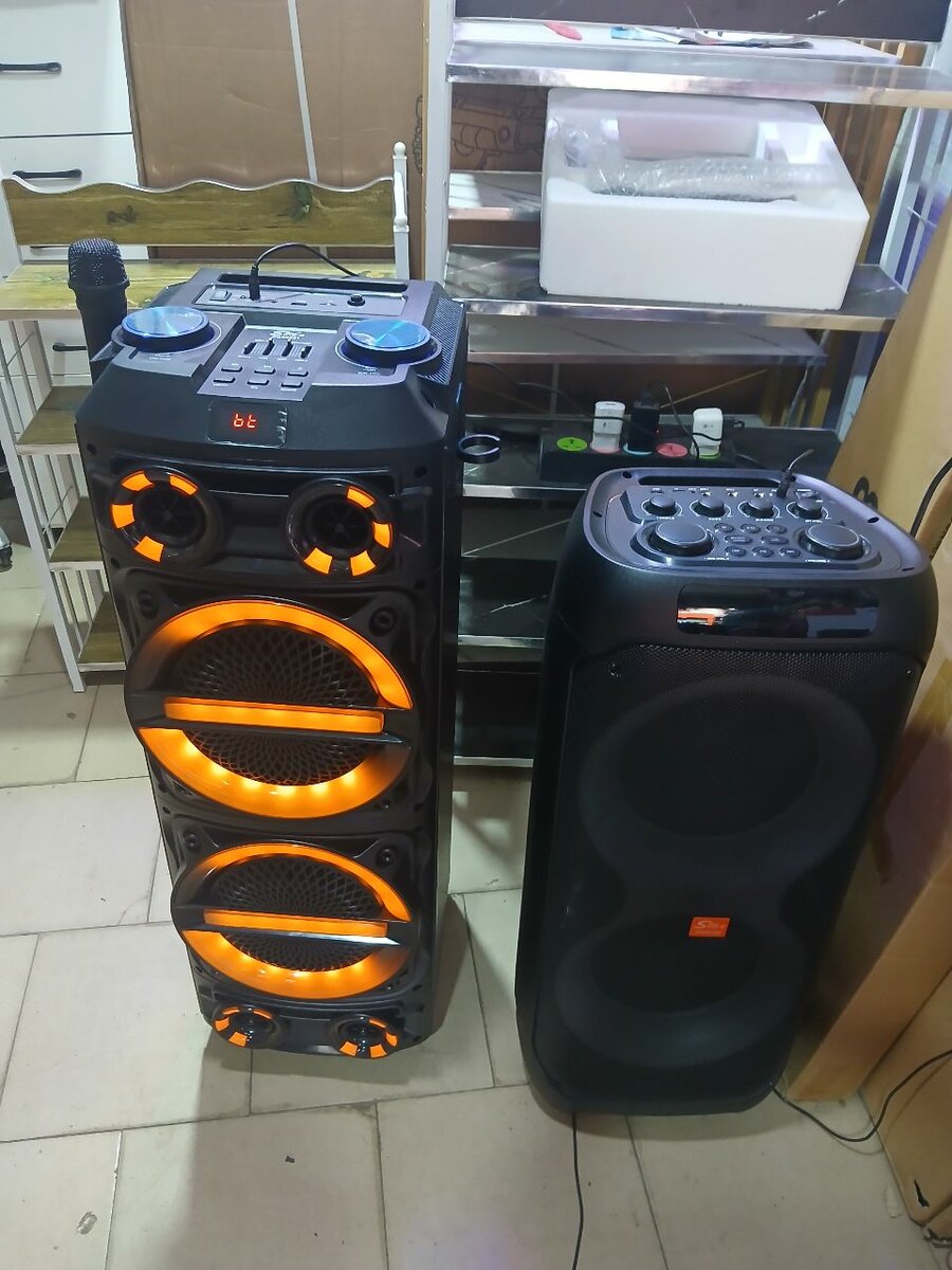 Enceinte DJ lumineuse Bluetooth