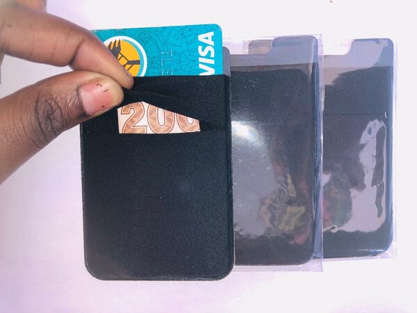 Phone accessory card holder