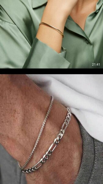 Men Wrist watches and bracelets