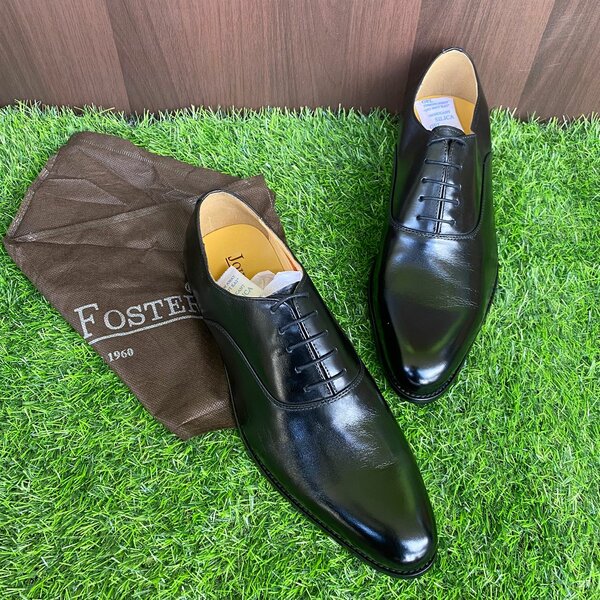 John Foster leather full shoe