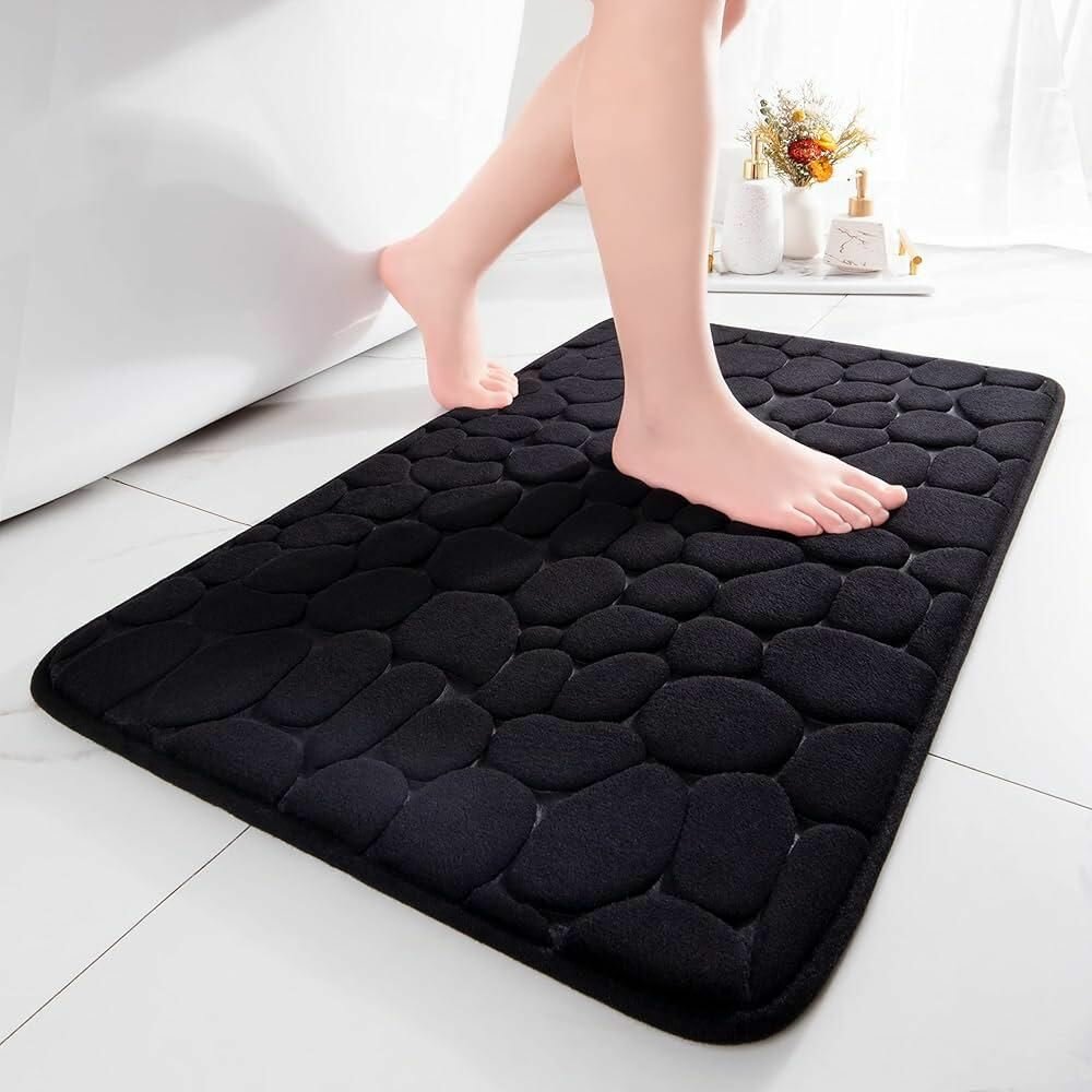 Tapis de bain design "galets"