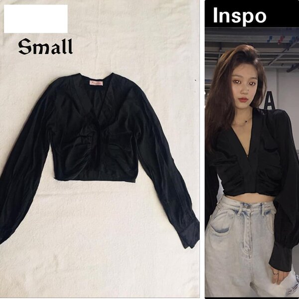 Salaula crop tops and tops