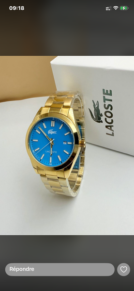 Montre Lacoste Dorée Homme