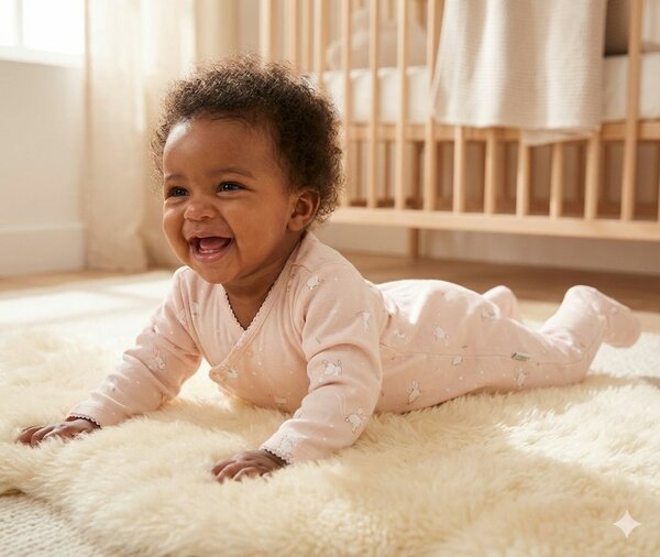 Pyjama bébé doux en coton