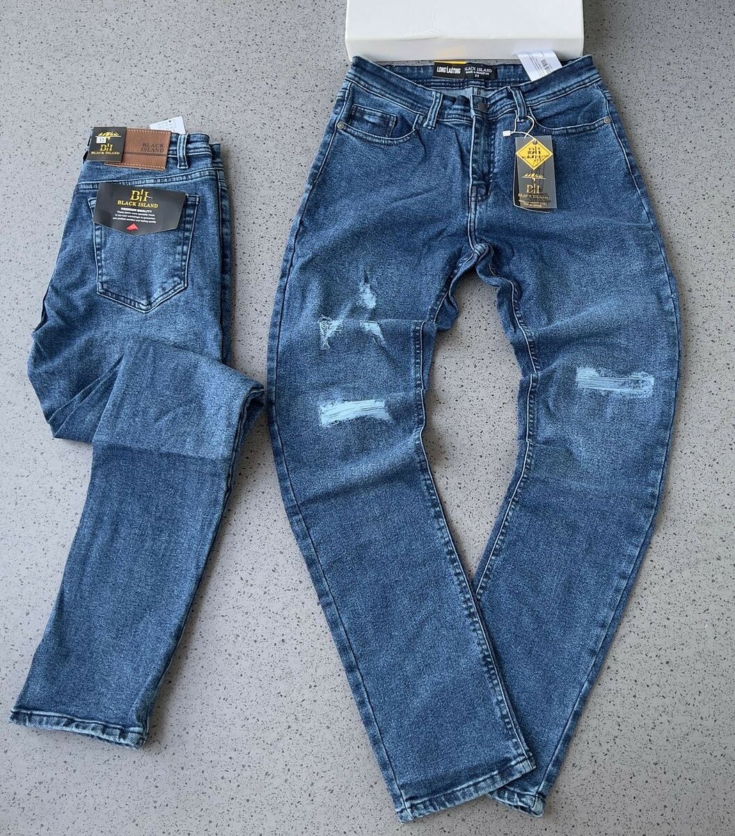 BLACK ISLAND STOCK JEANS