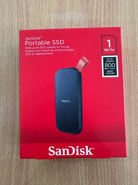 SSD Externe SanDisk 1TB 800mbs