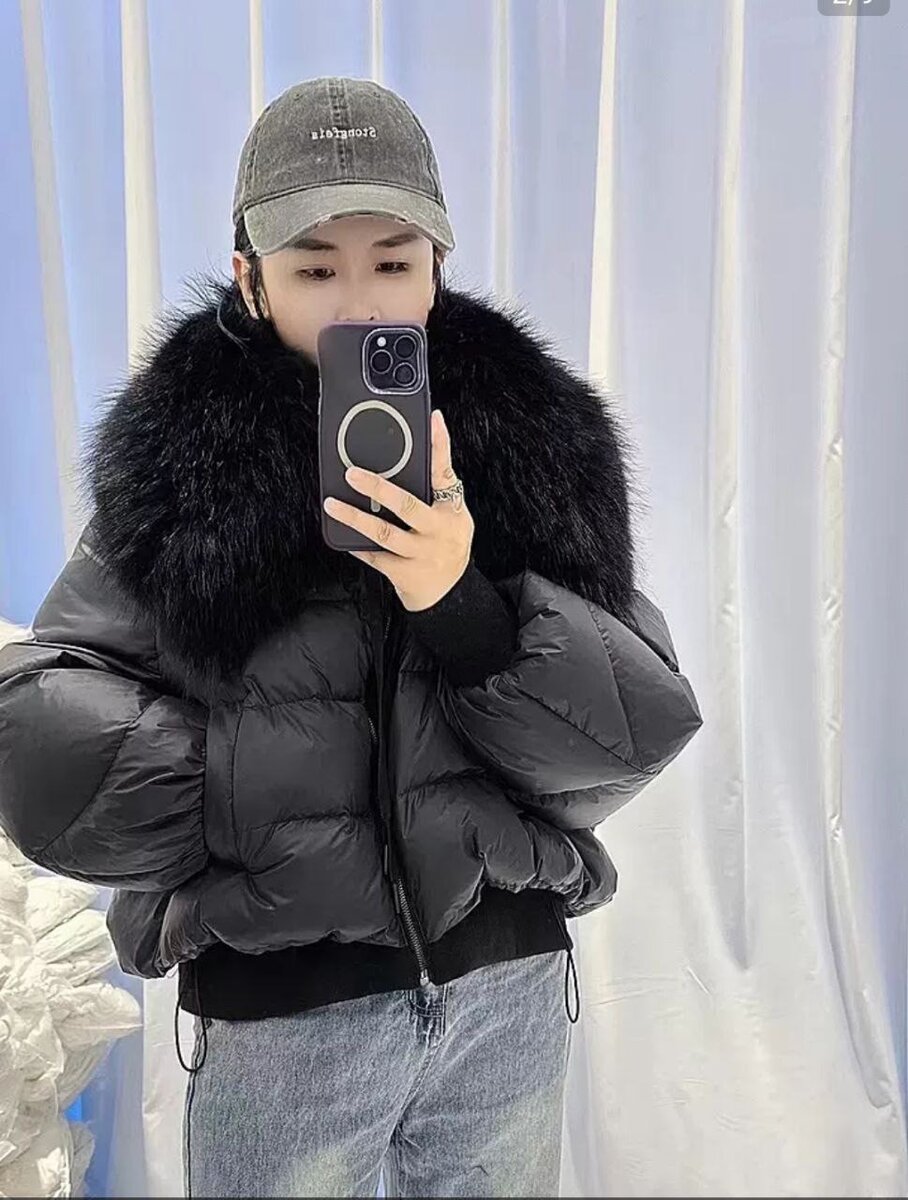 Куртка со сьемным мехом,Производство:Китай,