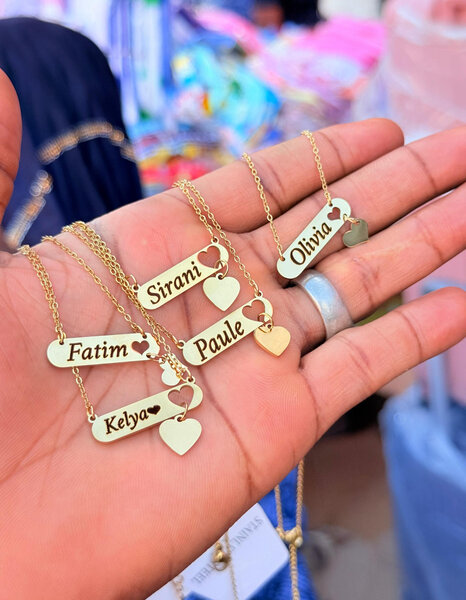 Collier Personnalisé Coeur