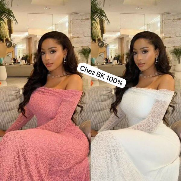 Robe élégante en dentelle