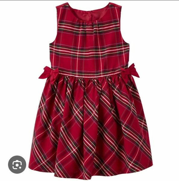 Plaid Holiday Dress