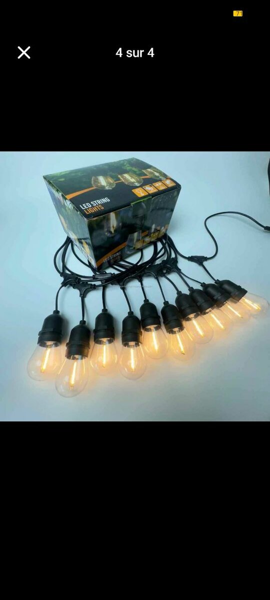 Guirlande Lumineuse LED Extérieure