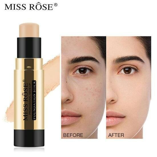 MISS ROSE Face Foundation Stick and Corrector  5.0