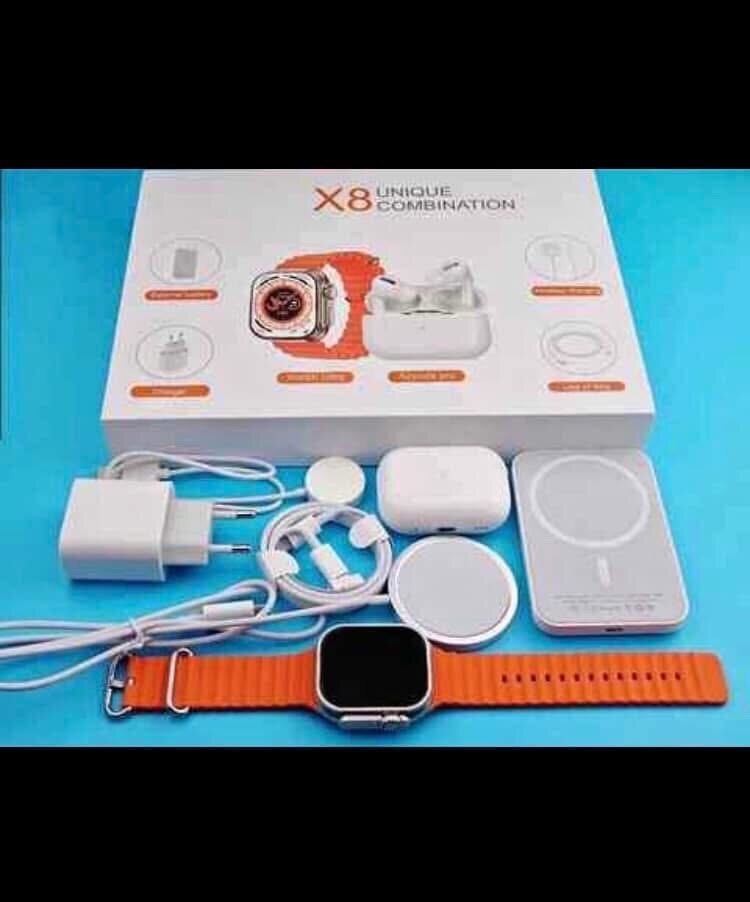 Ensemble Montre Intelligente X8