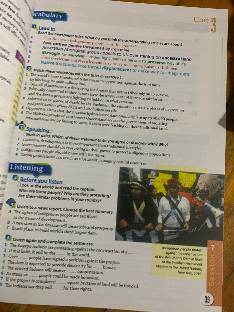 Livre d'anglais Terminale