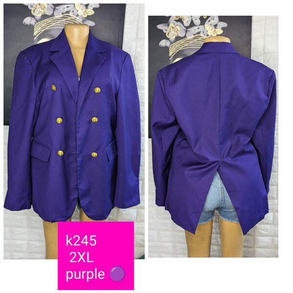 Beautiful and stylish women's jacket purple