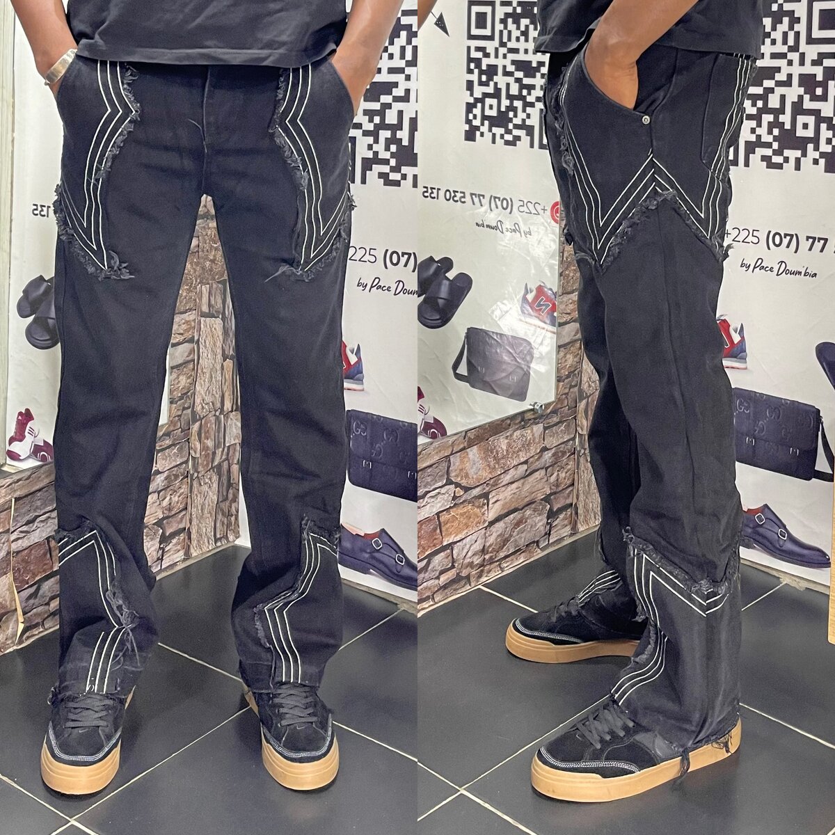 Jeans homme tendance