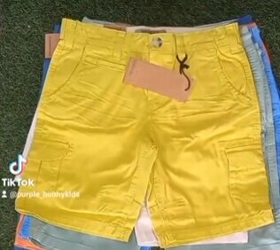 Quality 👌 colourful 😍 👌 chino shorts 👌yellow