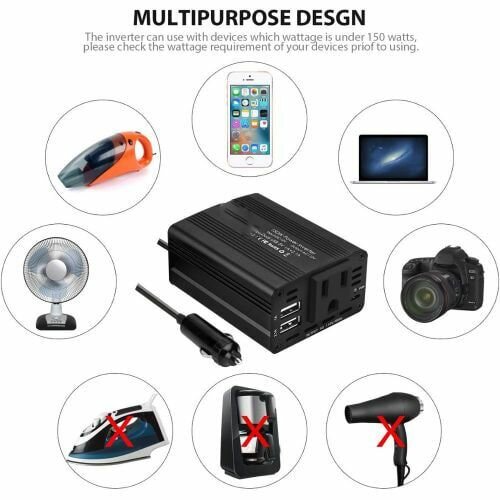 Onduleur de puissance 150W