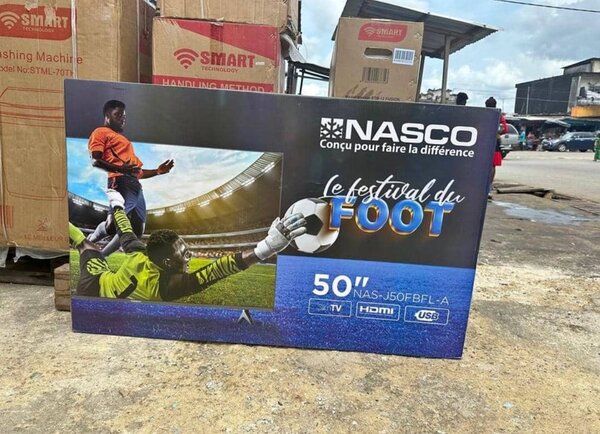 Télévision NASCO 50" UHD