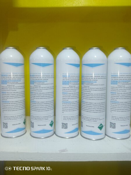 R134a Air condition and Fridge gas