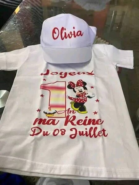 T-shirts d'anniversaire enfant