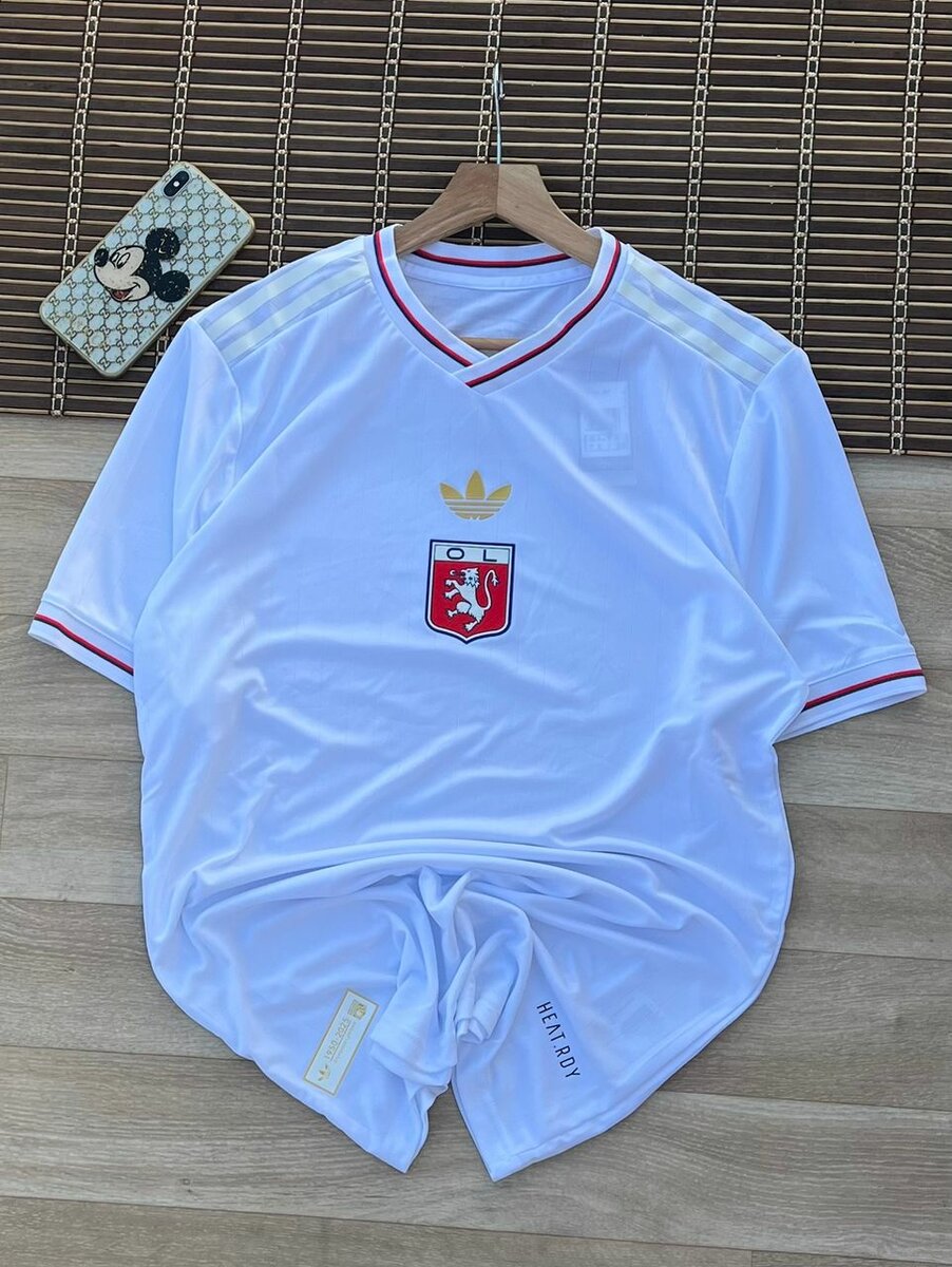 Maillot de football OL blanc