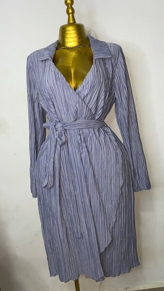 Robe plissée élégante