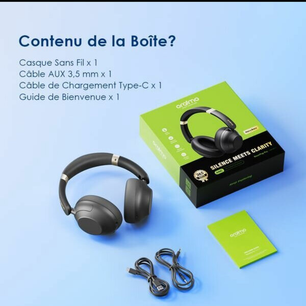Casque Sans Fil ANC Oraimo