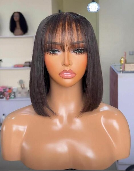 Perruque Bob avec Frange