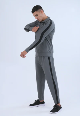  Men's Tracksuit mineral grey JogFlex Ensemble