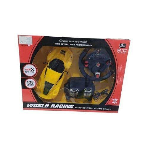 Voiture de course télécommandée de grande taille avec roues