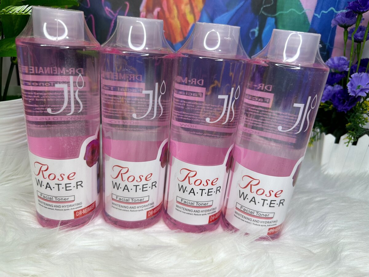 Rose water toner