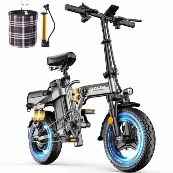 Vélo électrique pliant moderne