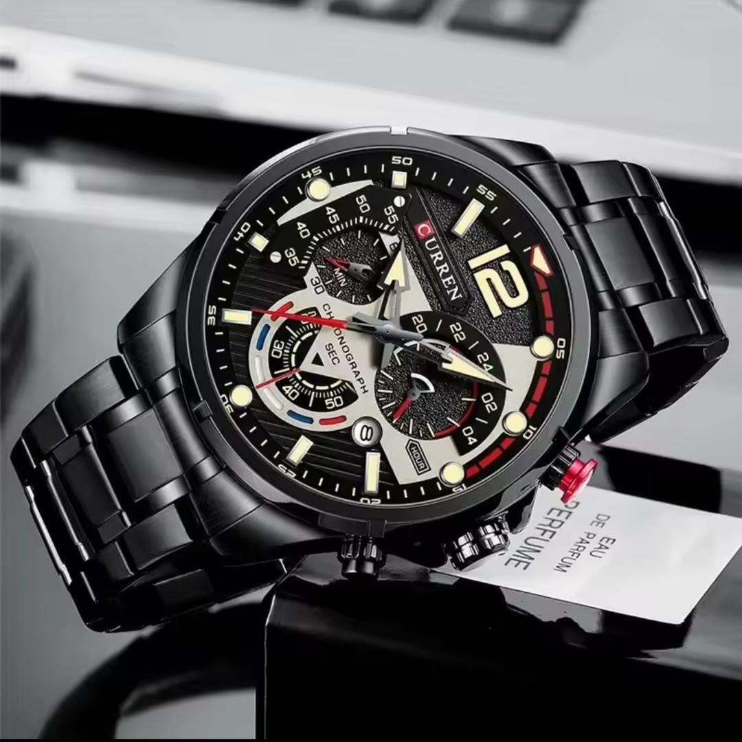 Montre Homme Chronographe Noir