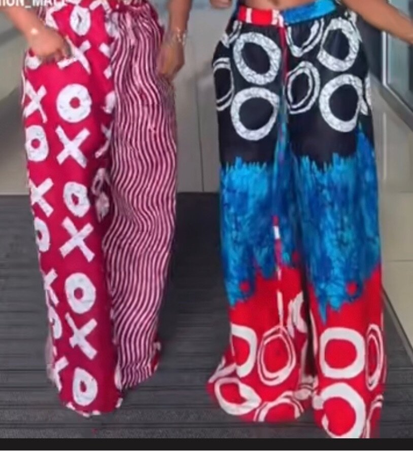 Baggy Ankara Palazzo Pants