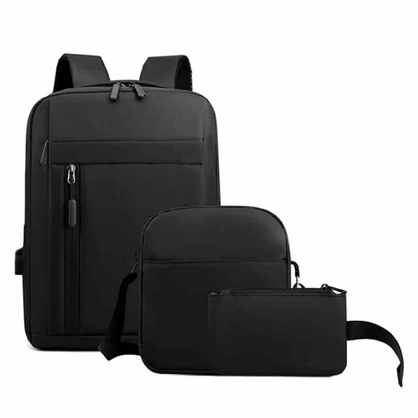 Ensemble sac à dos 3 pièces pratique