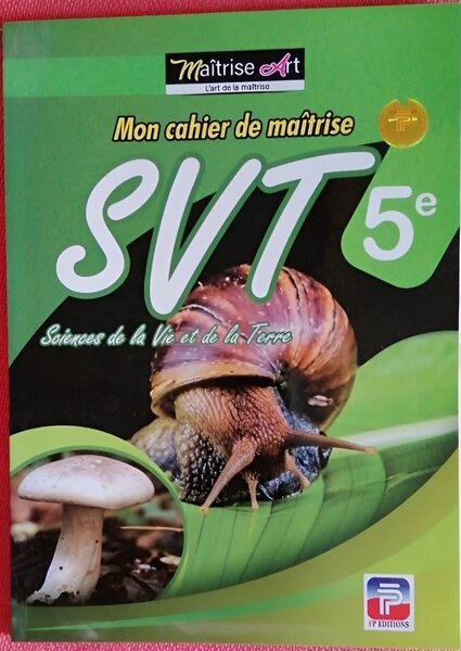 Cahier de maîtrise SVT 5e