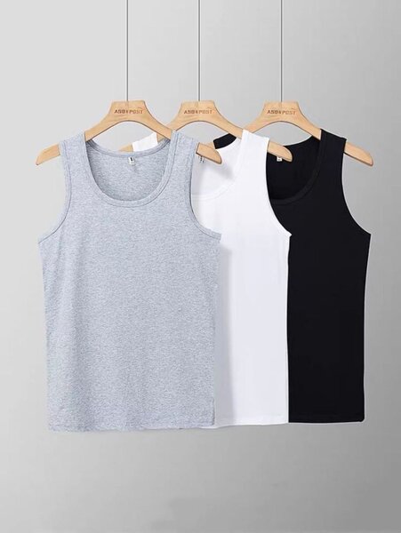 Lot de 3 débardeurs homme