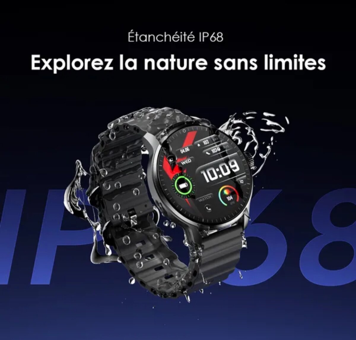 Montre Oraimo ER Ecran Rond