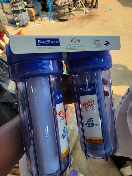 Système de Purification d'Eau à Double Filtration