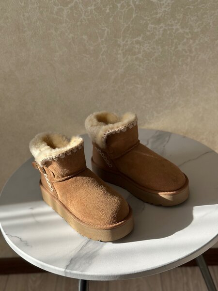 UGG премиального качества. Замша, мех натуральный