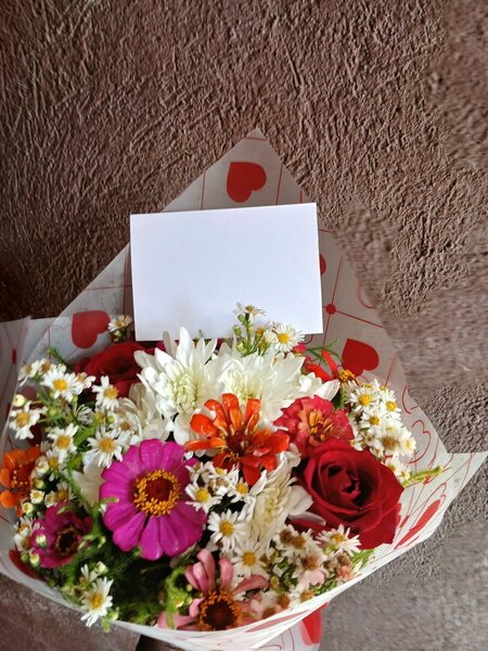 Bouquet de fleurs coloré