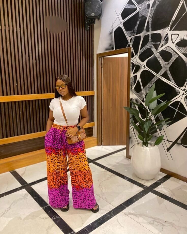 Pantalons Ankara Colorés