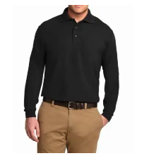 Export Leftover Long Sleeve Polo T Shirts