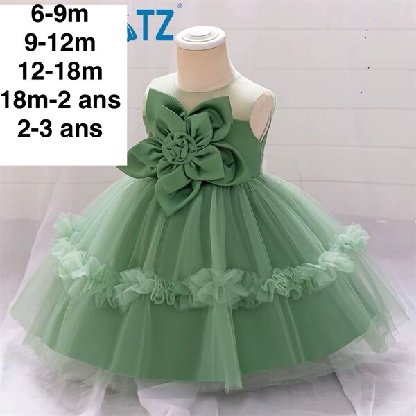 Robe Bébé Fille Fleurie