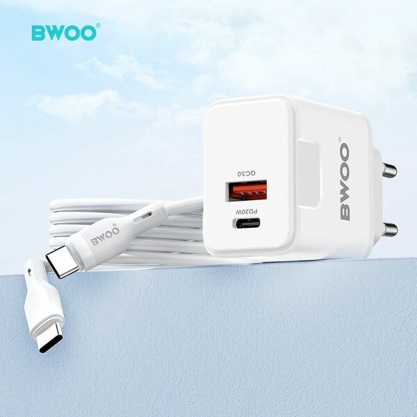 BWOO Chargeur 20 W type C