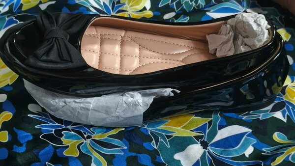 Ballerines en cuir élégant